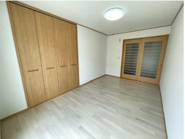 ハイムまことB棟の寝室