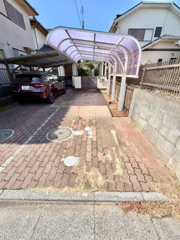 野田市清水　中古売戸建のエントランス