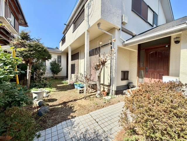 野田市清水　中古売戸建の前面道路含む現地写真