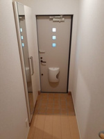 きれいな玄関です