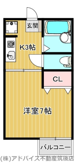 【間取り】 | グレースA
