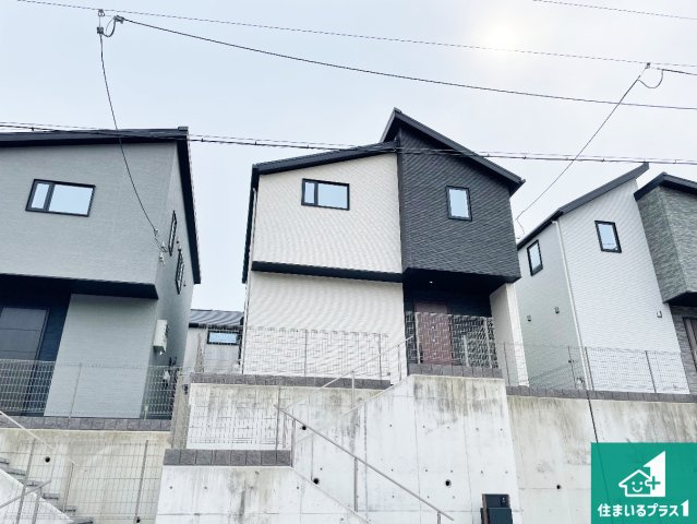 29日(土)30日(日)現地ご見学可能！　神戸市北区山の街　新築一戸建ての外観|お客様に長く安心して住んでいだだける事にこだわった家づくり！住んでからのアフターサービスにもしっかりと取り組んでいます！