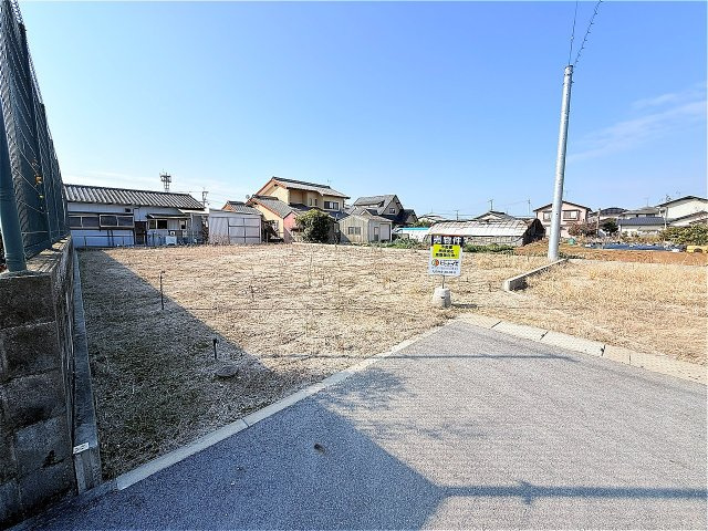 宅間田分譲地の外観