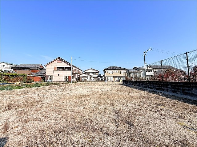 宅間田分譲地の外観