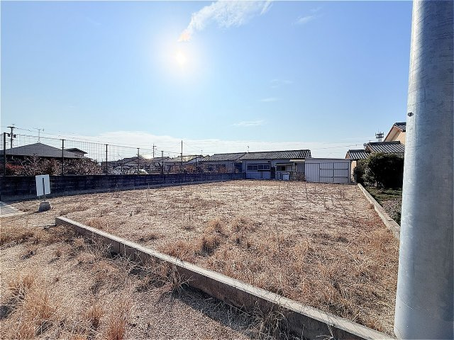宅間田分譲地の外観
