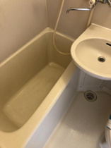 コンパクトで使いやすいお風呂です