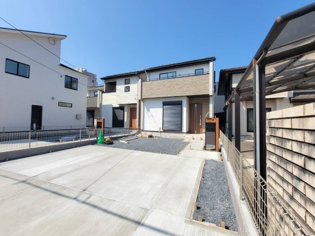  の外観|〇2号棟〇
3（4）LDK+S+2WIC+カースペース2台
〇3号棟〇
3（4）LDK+カースペース2台
※2026年2月撮影