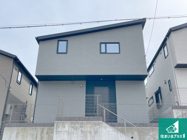 神戸市北区山の街　新築一戸建ての外観|お客様に長く安心して住んでいだだける事にこだわった家づくり！住んでからのアフターサービスにもしっかりと取り組んでいます！