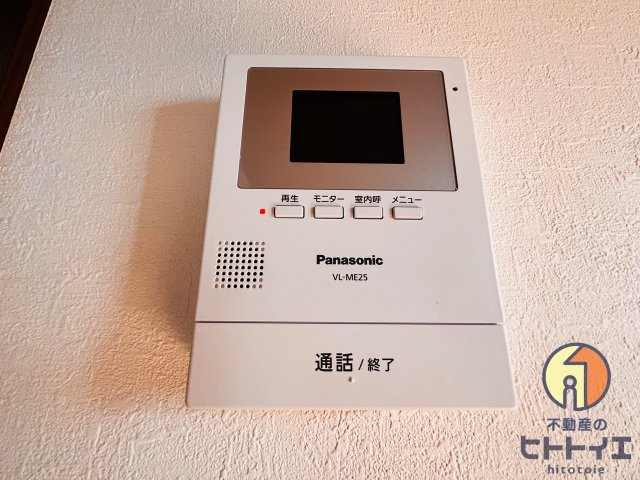 GRAND GRAGEのセキュリティ|モニター付きインターホンです