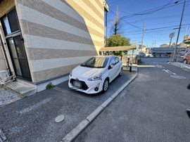 駐車スペースもあります