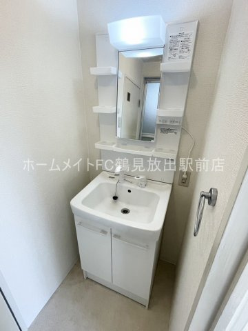 大阪市城東区永田３丁目の賃貸マンションの独立洗面台