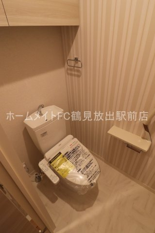 東大阪市徳庵本町の賃貸マンションのトイレ