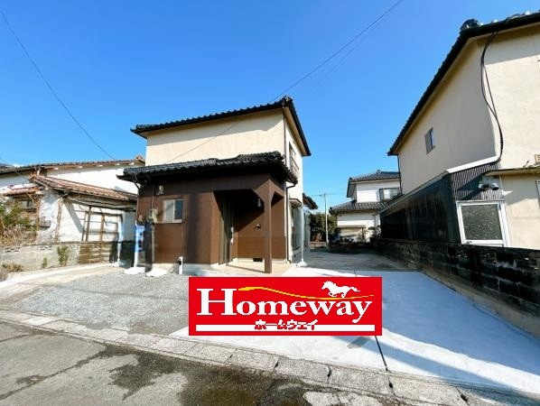 【外観】 | 仲介手数料無料！厚狭小学校に通えるリフォーム済み中古住宅　山陽小野田市山川 | かわいいお家になって誕生しました