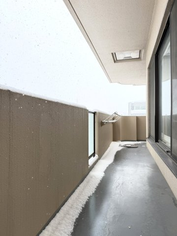 ヴェルビュ天神山公園のバルコニー