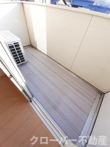 フロンティアⅡのバルコニー