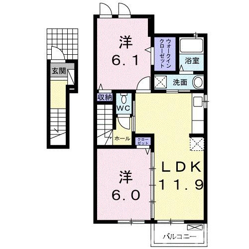 フロンティアⅡの間取り