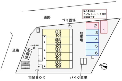 【区画図】 | ラッフィナート3(ラッフィナートスリー)