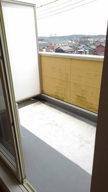 CottonHillsⅡのバルコニー