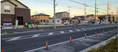 【前面道路含む現地写真】 | 流山市木2丁目　売地