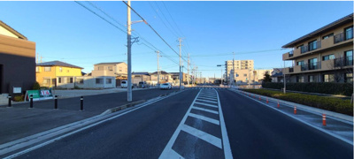 【前面道路含む現地写真】 | 流山市木2丁目　売地