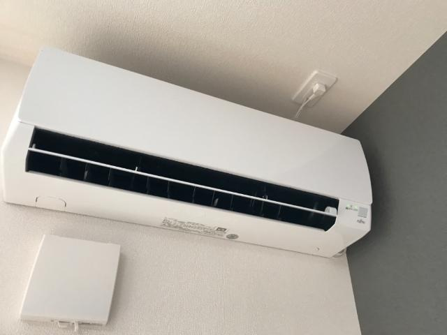 加古川市加古川町稲屋のアパートの設備|エアコン