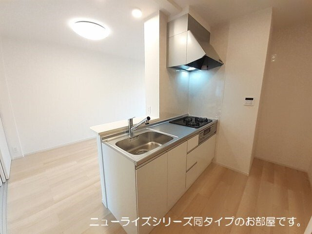 加古川市加古川町北在家のアパートのキッチン