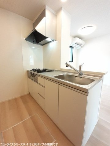 加古川市尾上町安田のアパートのキッチン