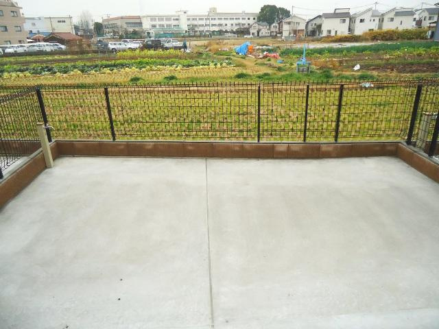 加古川市野口町野口のアパートのその他|専用庭