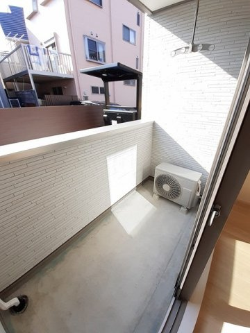 エルハーベン幟町のバルコニー