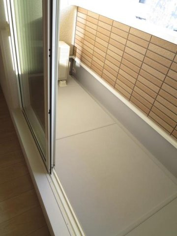 クラール　安宅Ａのバルコニー
