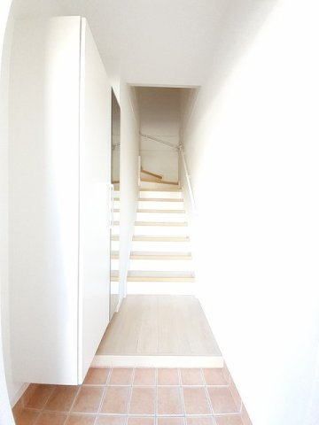 クラールプレディエＤの玄関