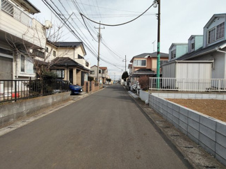 【前面道路含む現地写真】 | 四街道市大日　土地　四街道駅