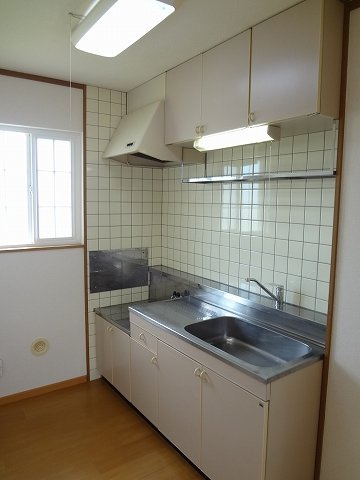 グレイスランド鳴門Ａのキッチン|きれいなキッチンです