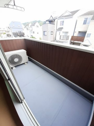 クラール名東　Ｂのバルコニー