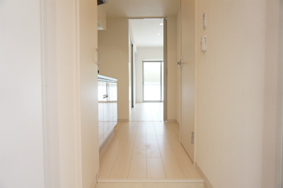 リブリ・サンフラワー14の玄関|ゆったりとした玄関です