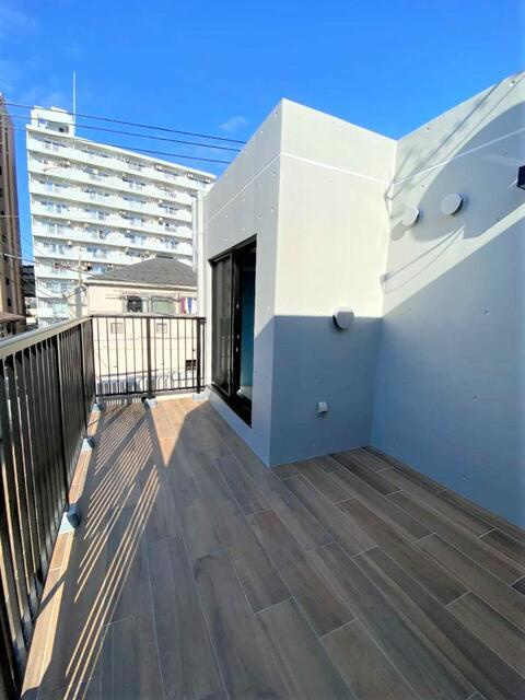 Ｔｉｅｒｒａ三軒茶屋のバルコニー|最上階のバルコニー