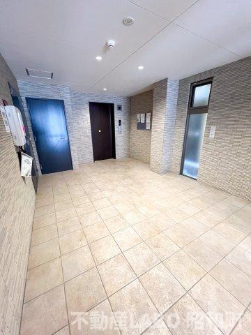 シナジー北田辺のロビー