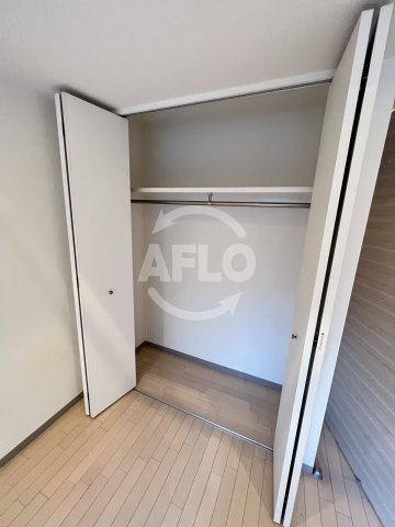 ルクレ立売堀の収納|ルクレ立売堀　クローゼット