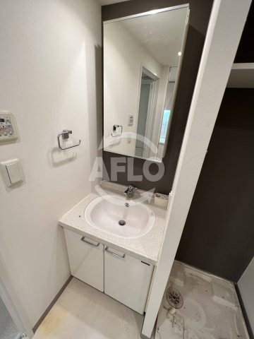 ルクレ立売堀の独立洗面台|ルクレ立売堀　独立洗面化粧台