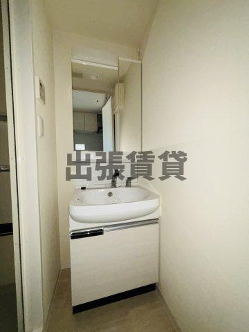 仲介手数料0円！！プレサンス上前津リラシスの独立洗面台