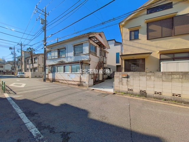 練馬区旭丘2丁目 限定1棟の前面道路含む現地写真