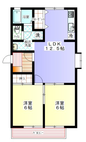 【間取り】 | 「成約済」トゥインクル葵　Ｂ棟