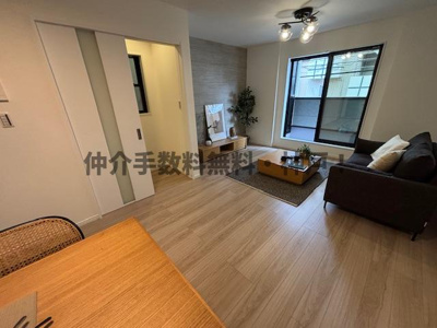【居間・リビング】 | 神戸市須磨区大黒町1丁目　新築戸建　仲介手数料無料！ | ゆったり過ごせるリビングです