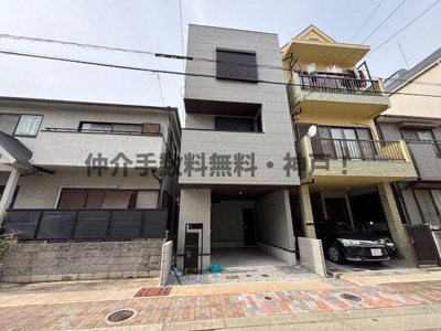 【外観】 | 神戸市須磨区大黒町1丁目　新築戸建　仲介手数料無料！ | 外はこのようになっています