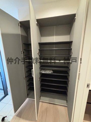 【収納】 | 神戸市須磨区大黒町1丁目　新築戸建　仲介手数料無料！ | 収納のためのスペースです