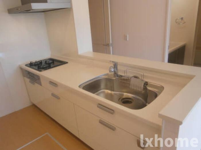 サンスクエア千里万博　Ａ棟のキッチン|お料理しやすいキッチンです