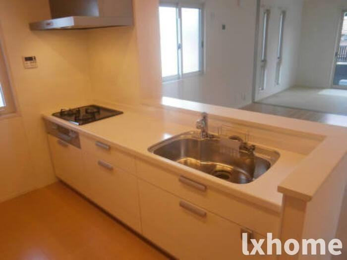 サンスクエア千里万博　Ａ棟の設備|使いやすいキッチンです