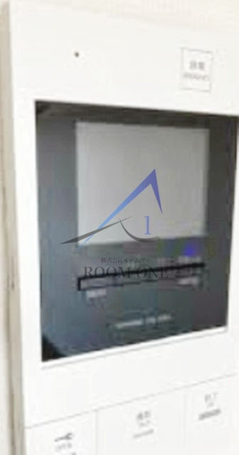 Live Flat蒲田のセキュリティ|モニター付きインターホンです。