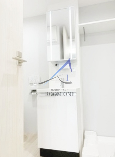 Live Flat蒲田の洗面所|独立洗面台です。