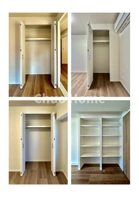 蔵前コヤマハイツの収納|居室にはクローゼットを完備し、自由度の高い家具の配置が叶うシンプルな空間です。お子様の成長と必要になる子供部屋を与えるにはぴったりの間取りですね。